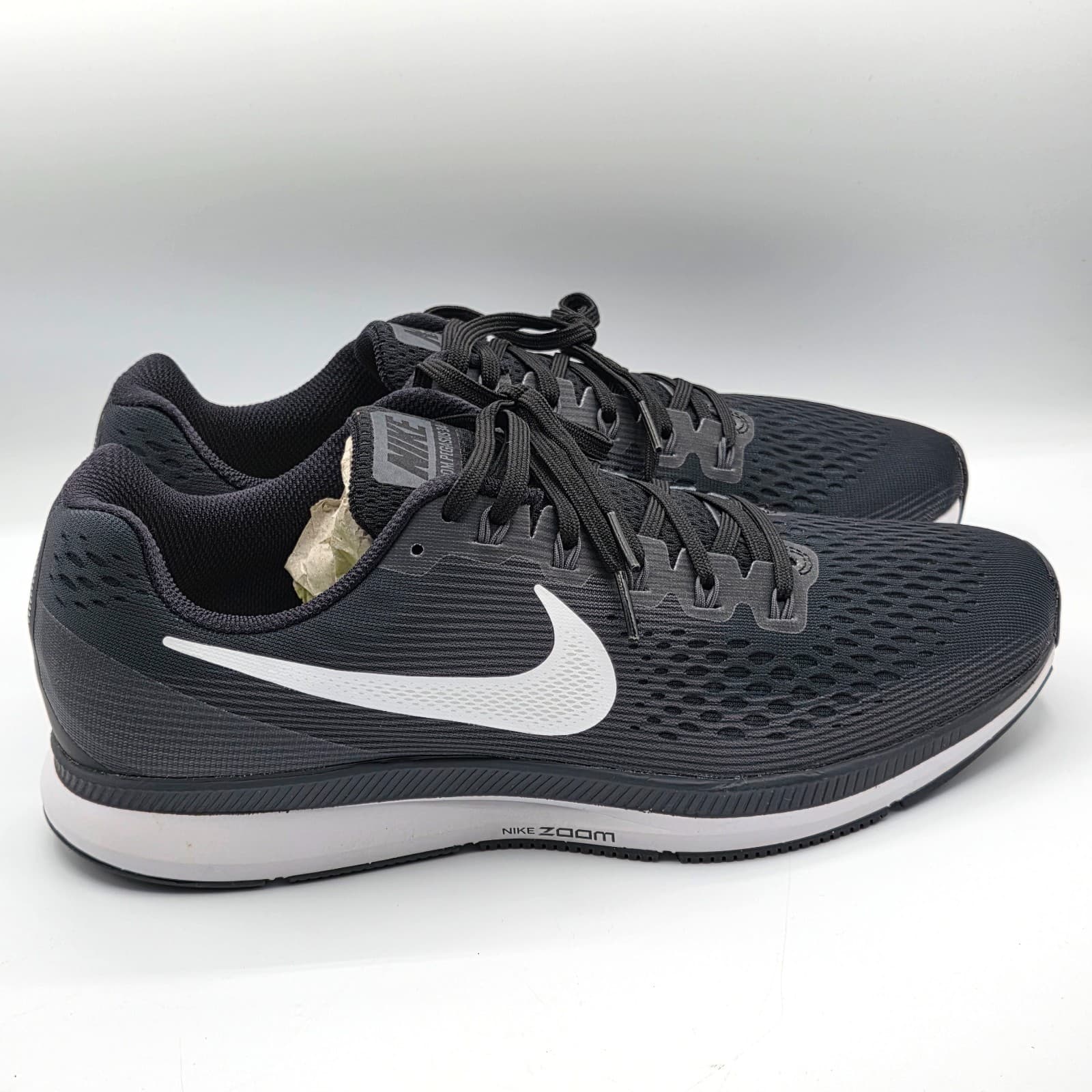 Nike Air Zoom Pegasus 34 Black White Men's Size 12 880555-001 - Thumbnail 9