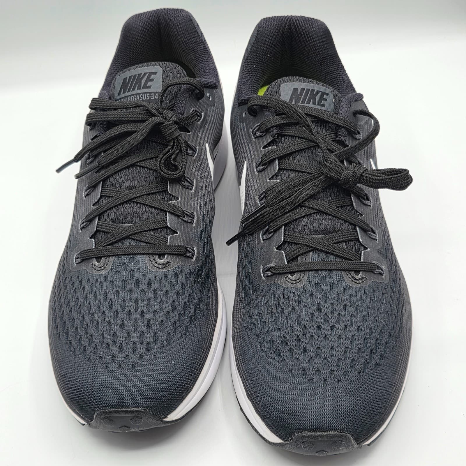 Nike Air Zoom Pegasus 34 Black White Men's Size 12 880555-001 - Thumbnail 12