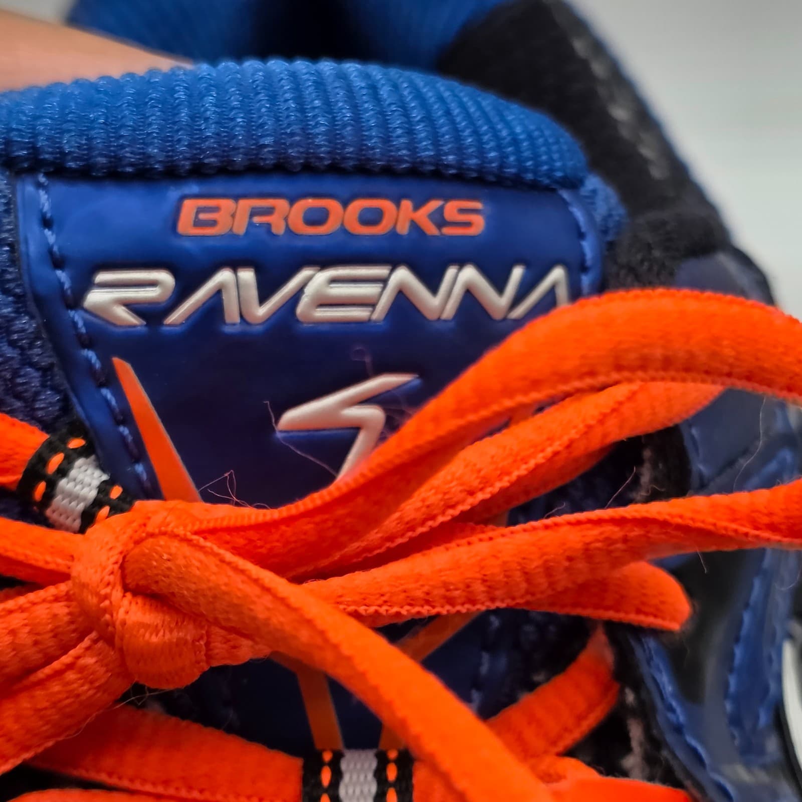 Men's Brooks Ravenna 4 Shoes Sneakers Size 12 D Running 1101311D204 Blue Orange - Thumbnail 6