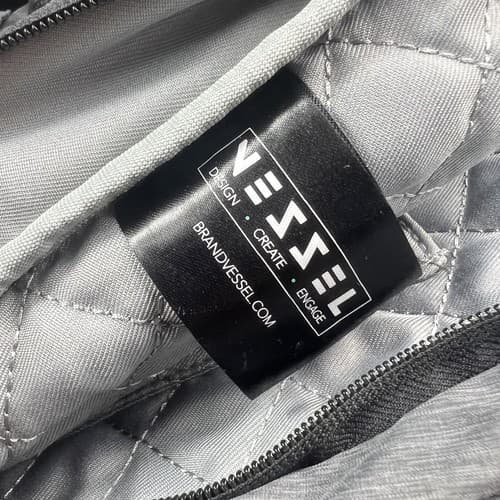Vessel Netflix Promo Sponsored Event Gray Padding Waterproof Backpack RARE - Thumbnail 6