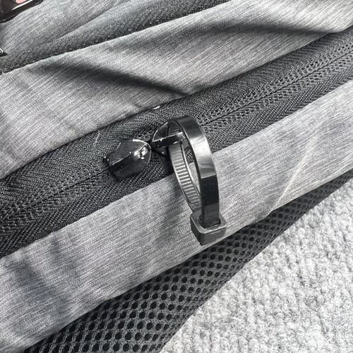 Vessel Netflix Promo Sponsored Event Gray Padding Waterproof Backpack RARE - Thumbnail 8
