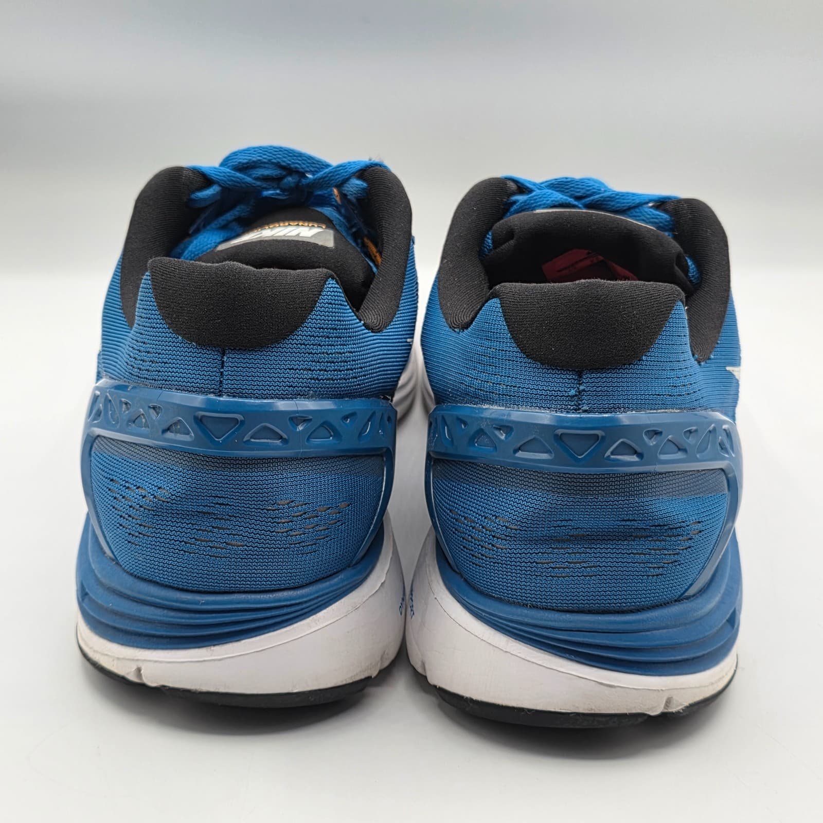 Nike Lunarlon Blue Lace Up Running Shoes Mens Size US 12 Blue - Thumbnail 6