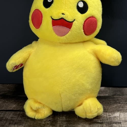 2016 Build A Bear PIKACHU POKEMON 18" Plush Stuffed Video Game Character-EUC! - Thumbnail 3