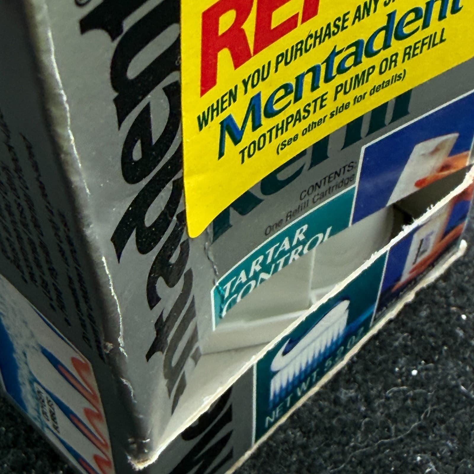 Mentadent Fluoride Toothpaste Refill w/Baking Soda Peroxide Tartar Control 5.2oz - Thumbnail 11