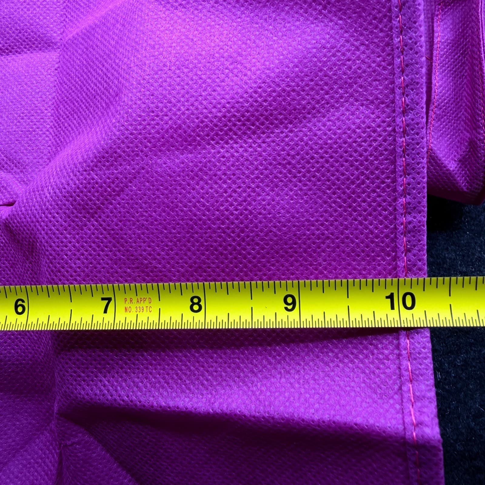 VTG 99 Cent Cents Only Store Shopping Reusable Bag tote pink large - Thumbnail 6
