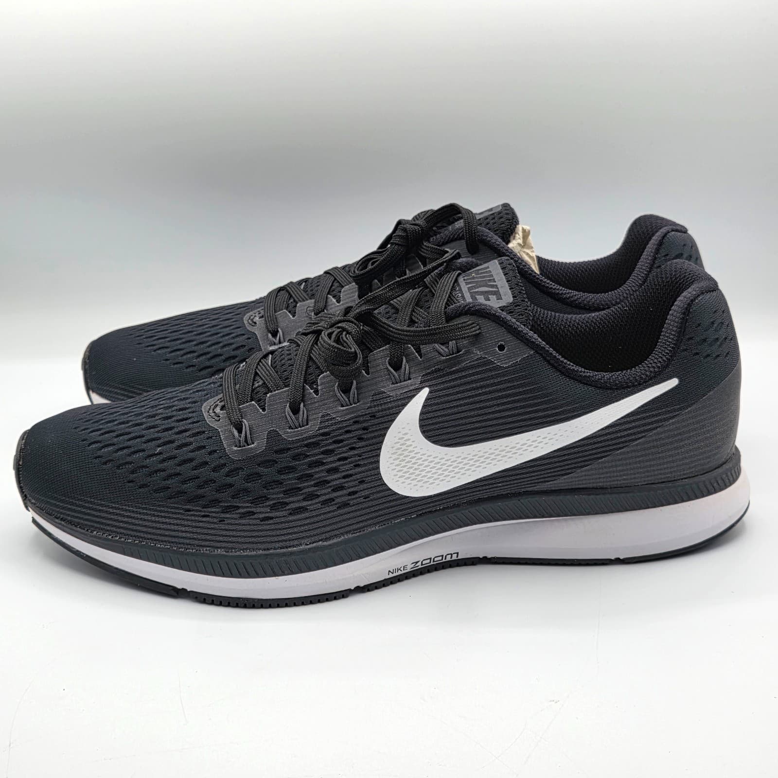 Nike Air Zoom Pegasus 34 Black White Men's Size 12 880555-001 - Thumbnail 3
