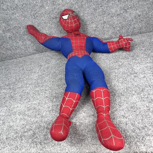 Toy Network Marvel - Spider-Man Movie 24" Web with Plush Wall Hang Decor - 2002 - Thumbnail 2