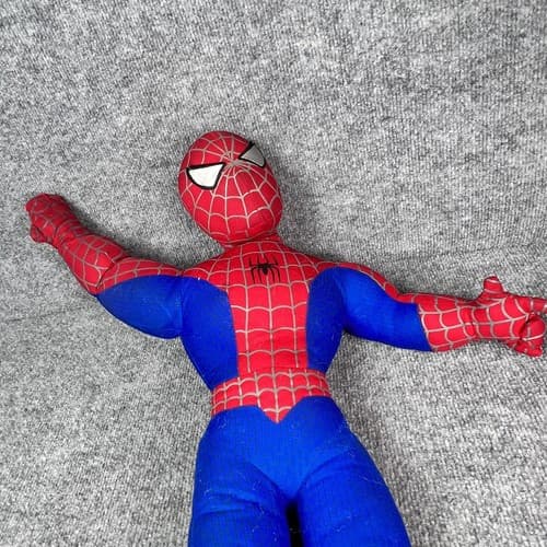 Toy Network Marvel - Spider-Man Movie 24" Web with Plush Wall Hang Decor - 2002 - Thumbnail 3