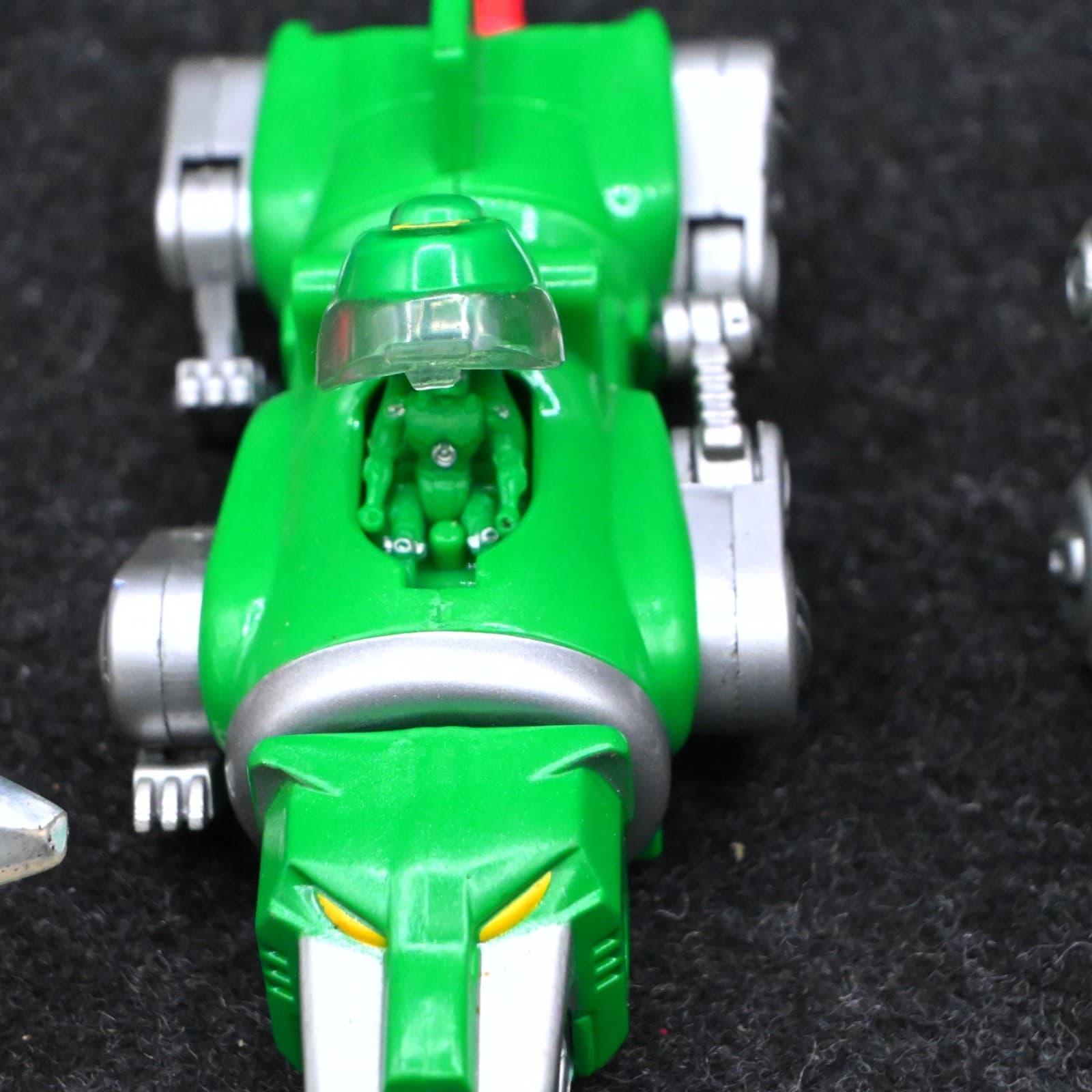 Voltron 1998 Third Dimension Mighty Lion Force with Blue Red & Green Figures - Thumbnail 5