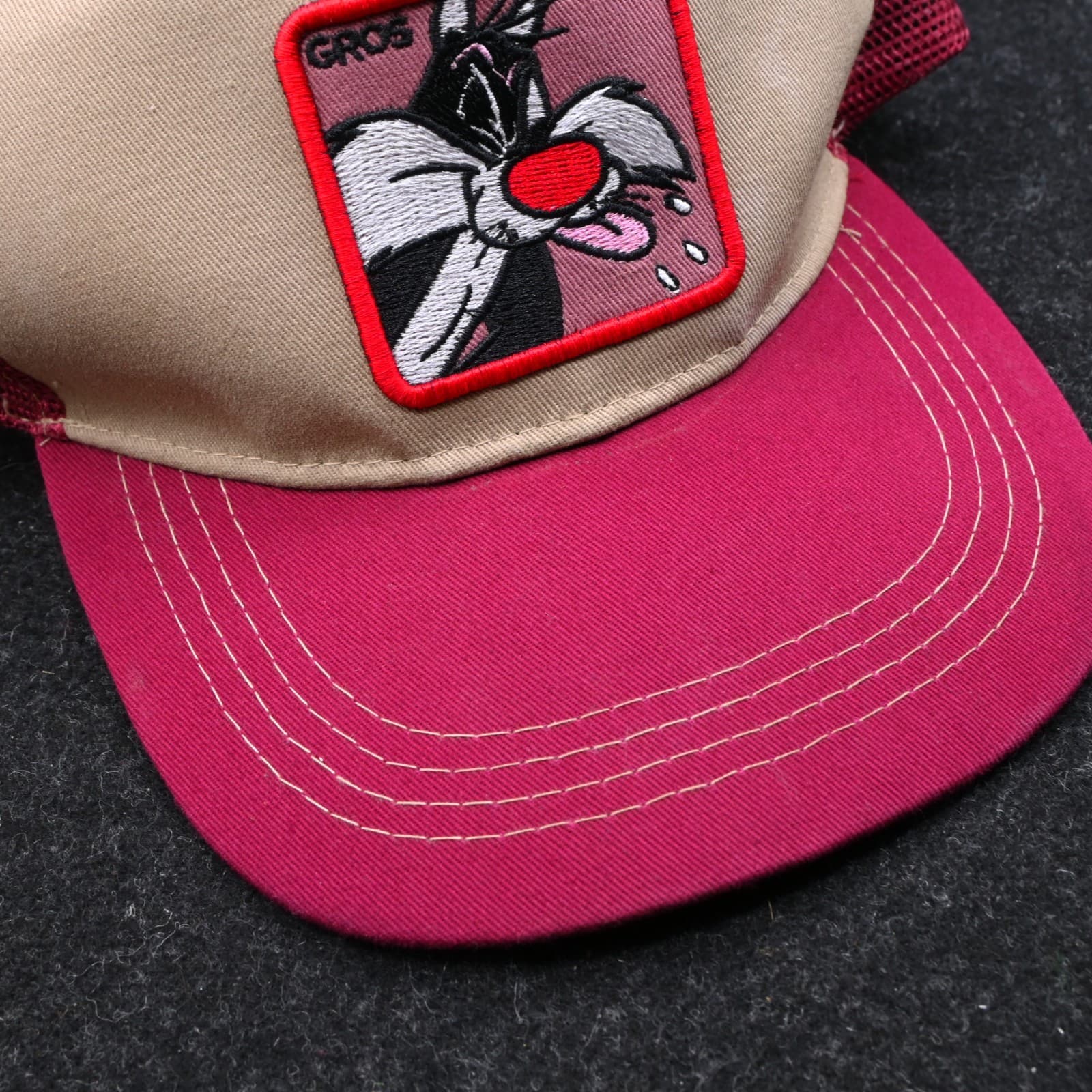 Men's Looney Tunes Trucker Cap Baseball Snap Back Hat Adult Unisex Adjustable - Thumbnail 8