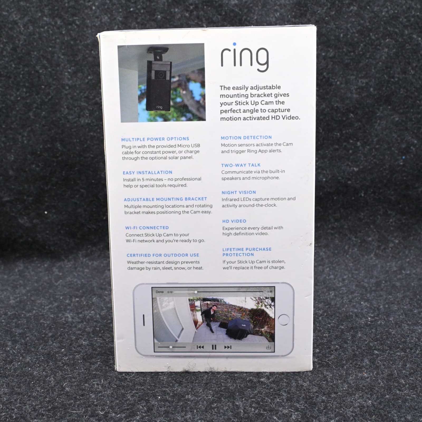 Ring STICK UP CAM Wireless Wire-Free Outdoor Security Camera - Thumbnail 11