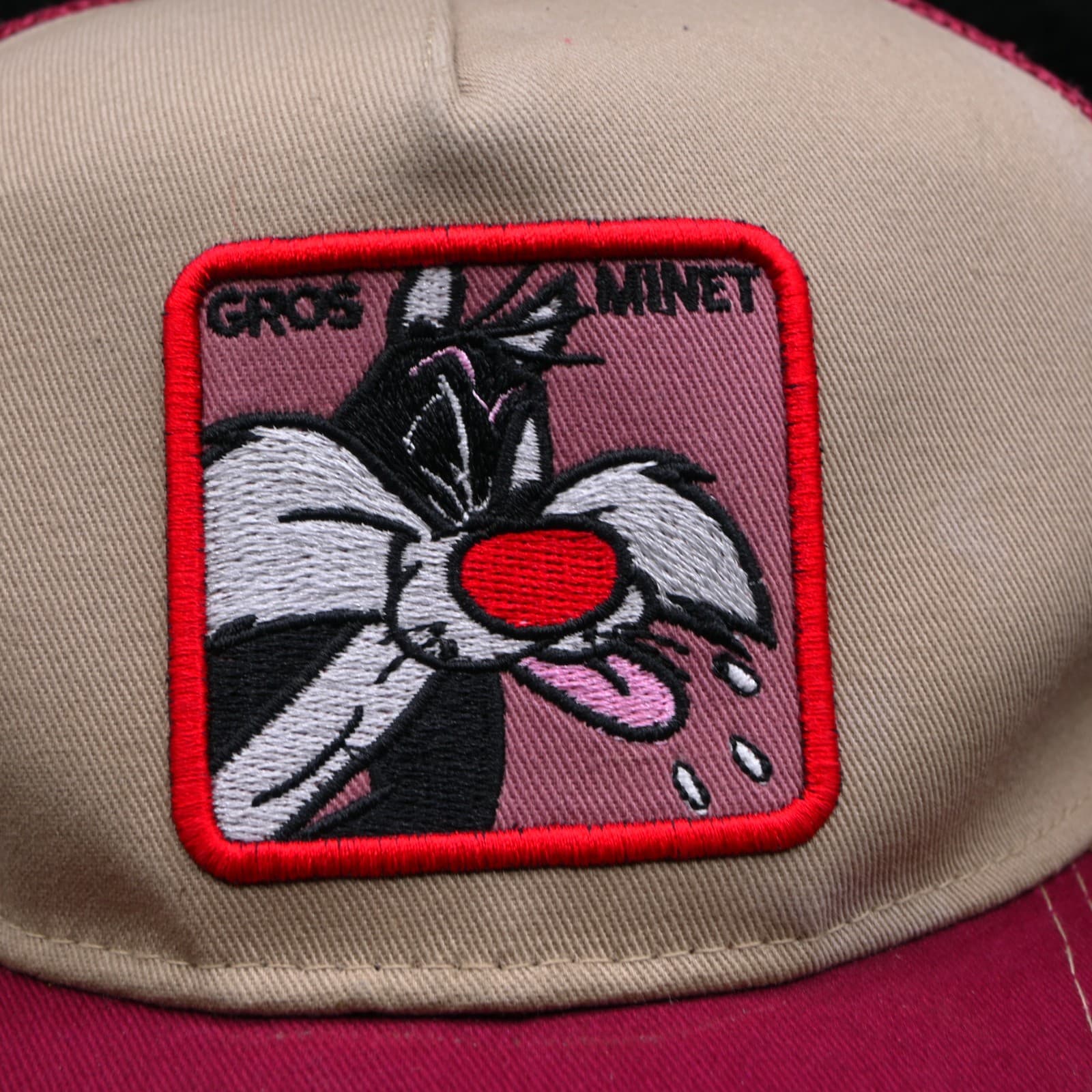 Men's Looney Tunes Trucker Cap Baseball Snap Back Hat Adult Unisex Adjustable - Thumbnail 2