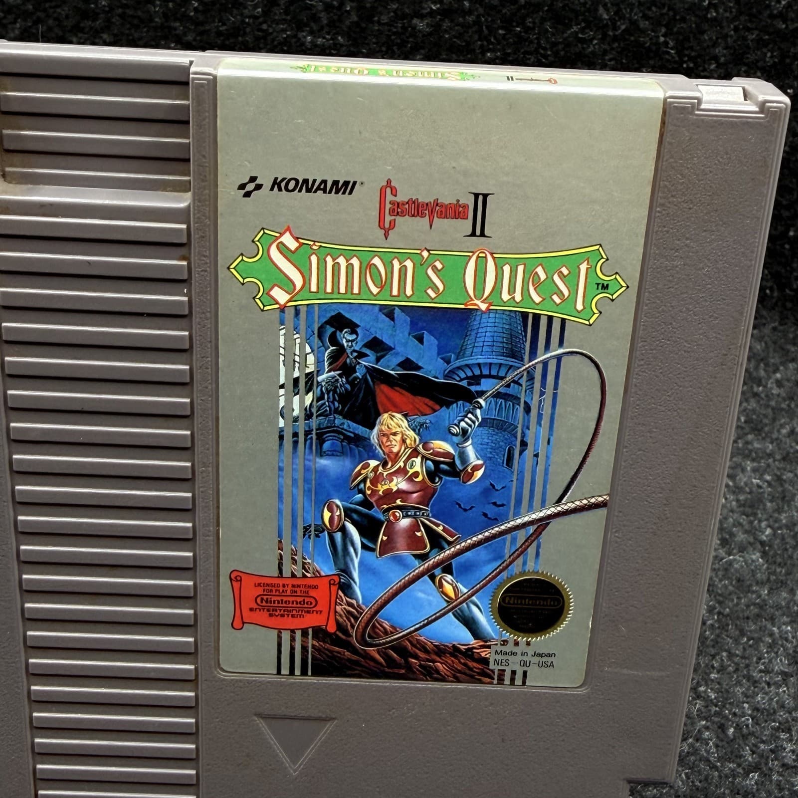 Castelvania II Simon's quest NES - CARTRDIGE ONLY - TESETED WORKING - Thumbnail 2