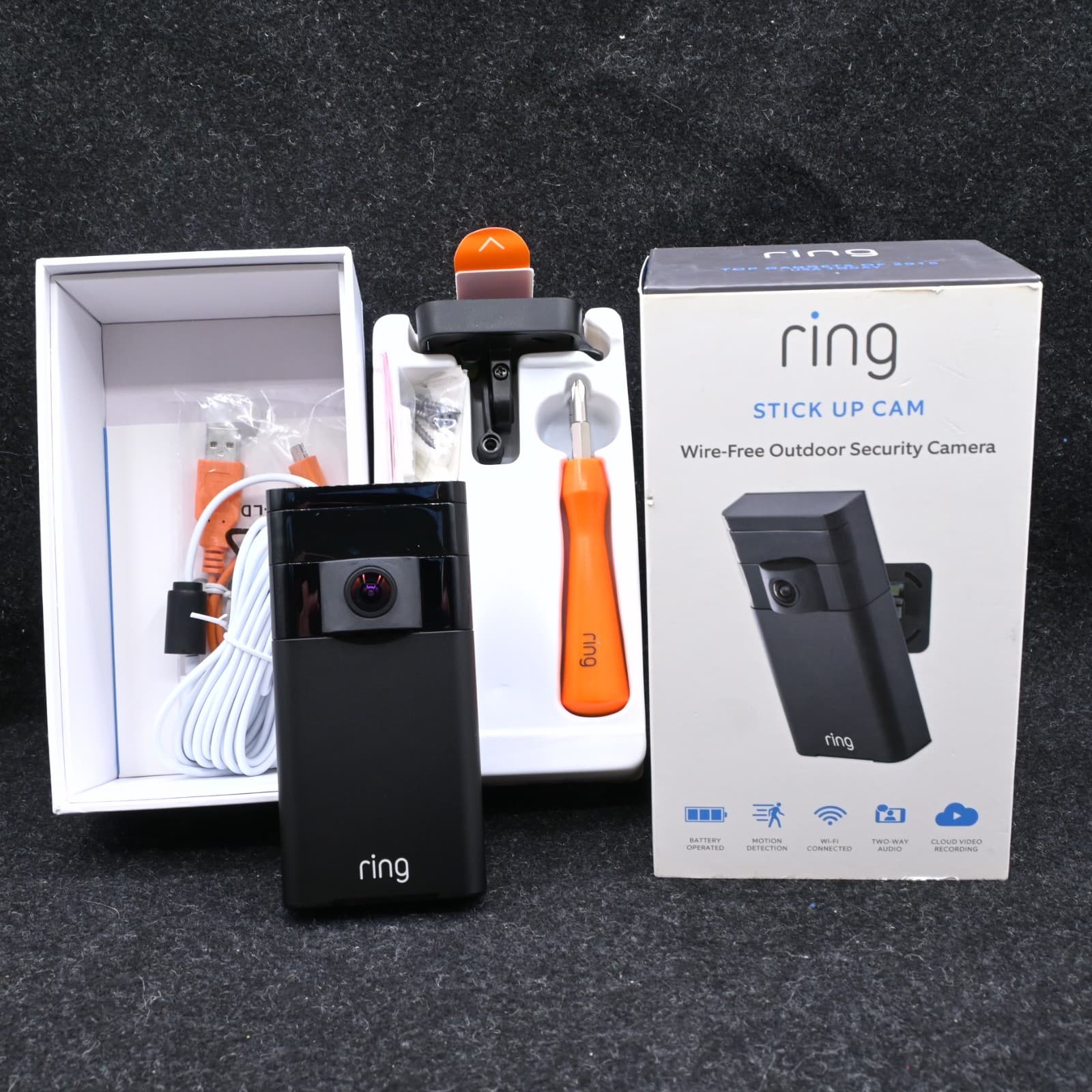 Ring STICK UP CAM Wireless Wire-Free Outdoor Security Camera