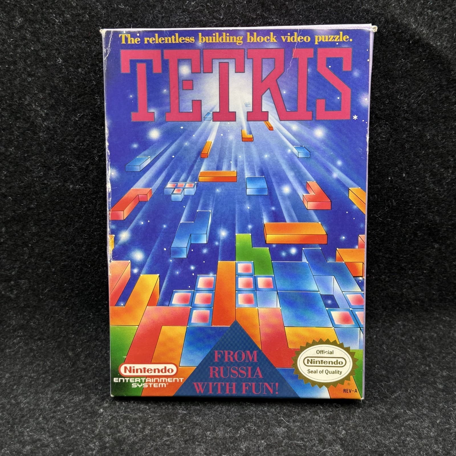 Tetris (Nintendo NES, 1989) Complete CIB Authentic Tested - Thumbnail 2