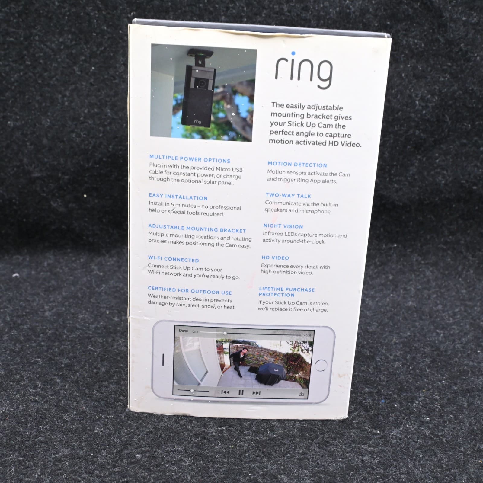 Ring STICK UP CAM Wireless Wire-Free Outdoor Security Camera - Thumbnail 13