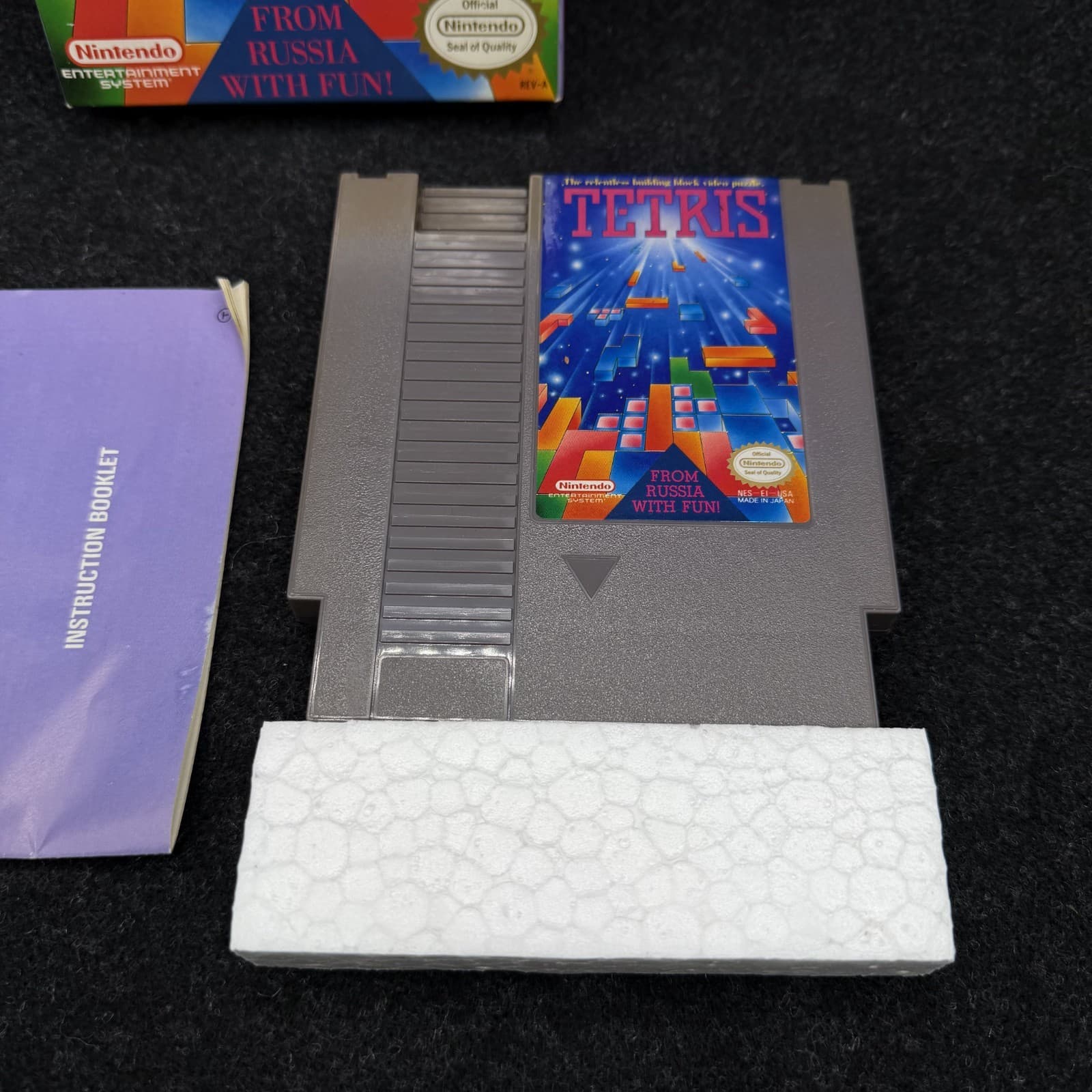 Tetris (Nintendo NES, 1989) Complete CIB Authentic Tested - Thumbnail 10