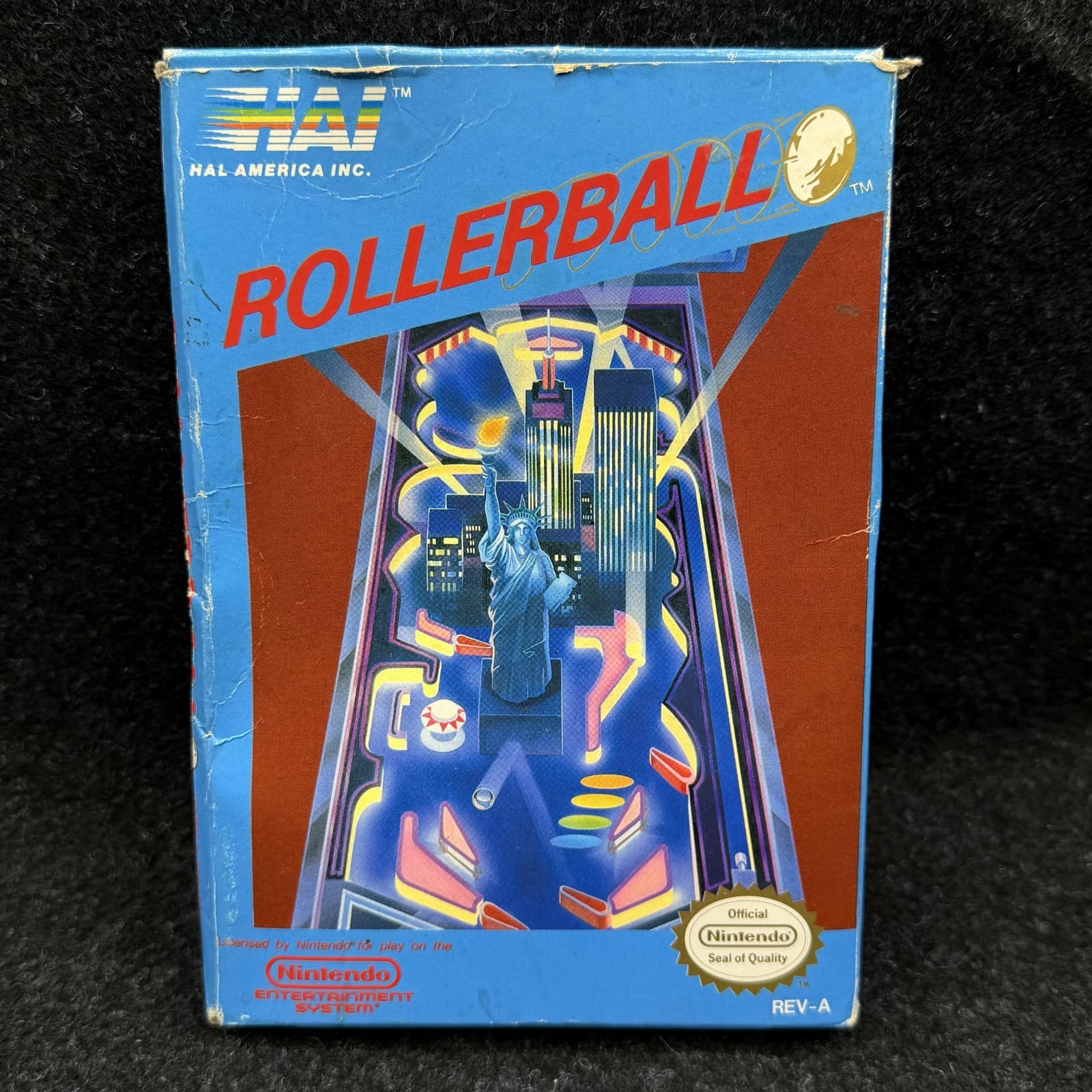 Rollerball - Nintendo Entertainment System NES BOX AND GAME ONLY NO MANUAL - Thumbnail 2