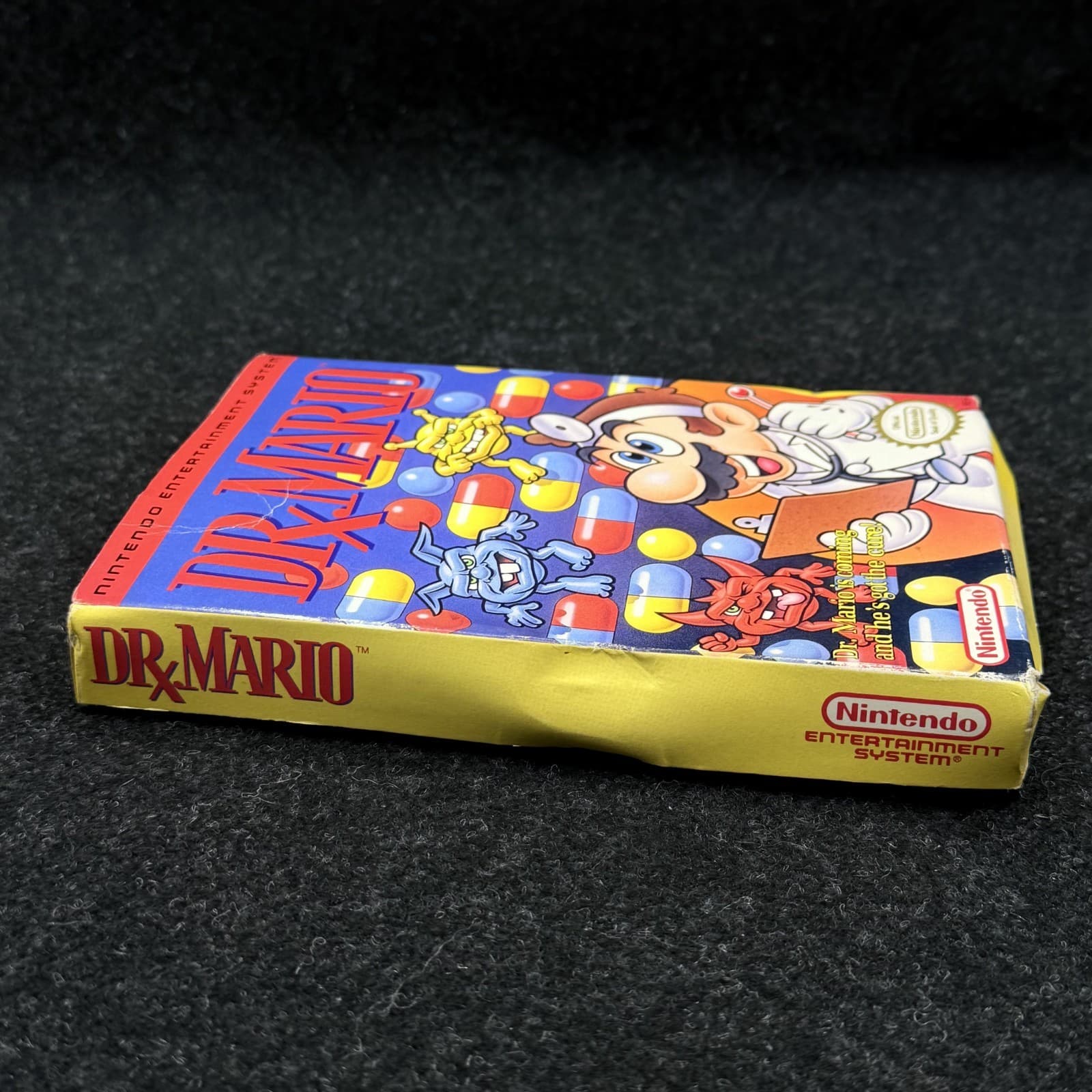 Dr. Mario (Nintendo NES, 1990) Multiplayer Complete Box Manual CIB - Thumbnail 4