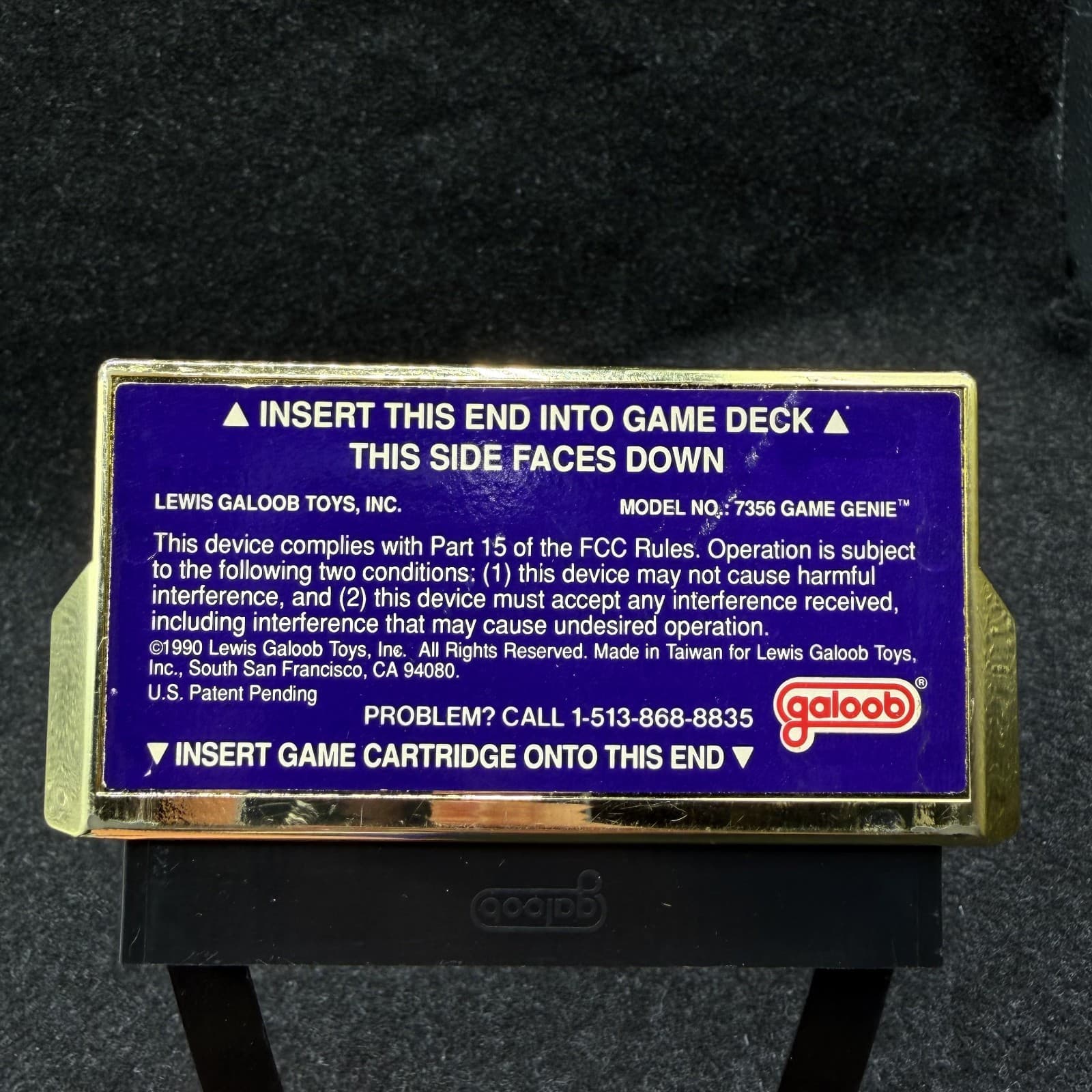 Galoob Game Genie Nintendo NES Game Cartridge Adapter 7356 With Manual Codebook - Thumbnail 8