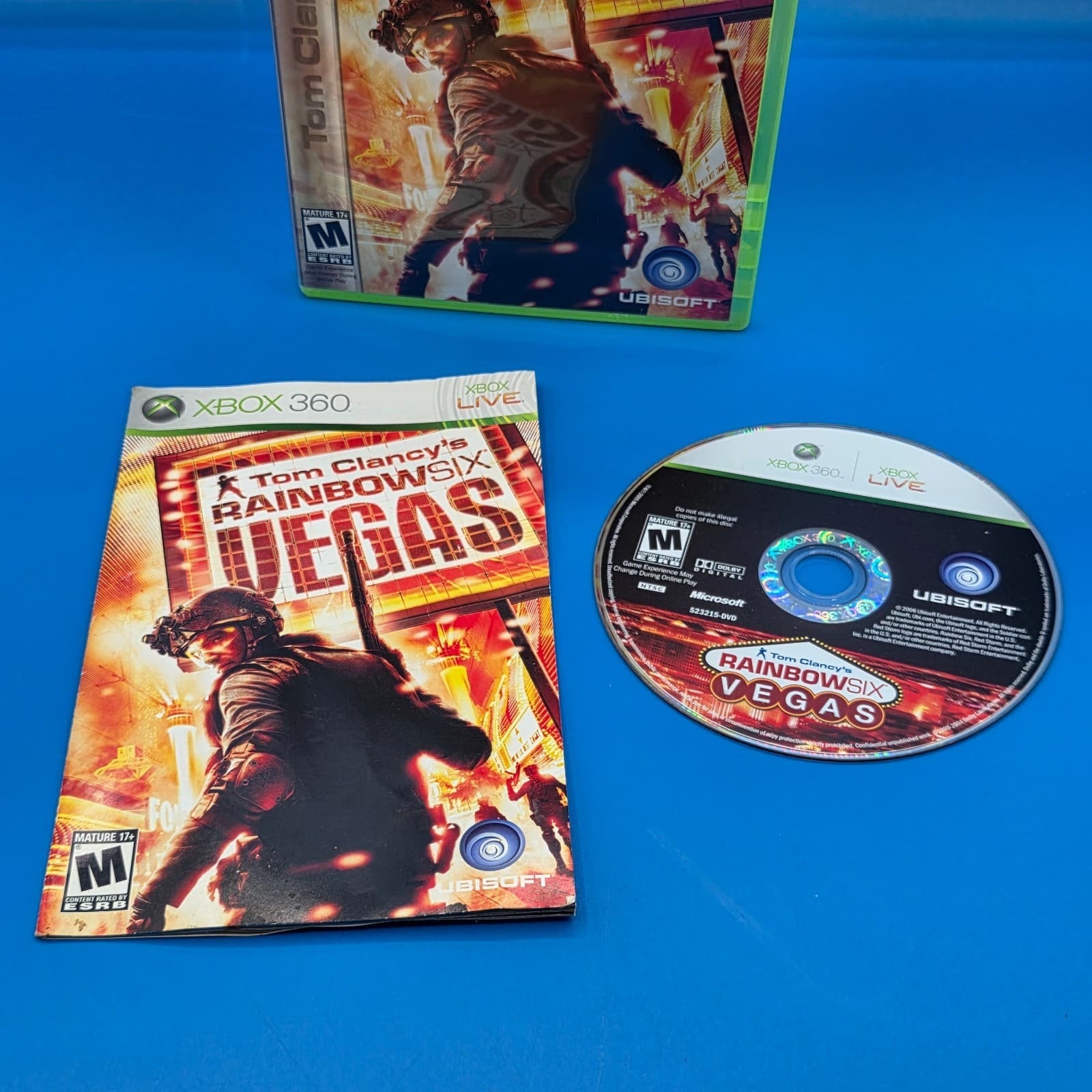 Rainbow Six Vegas Xbox 360 CIB Complete Tested & Working - Thumbnail 2