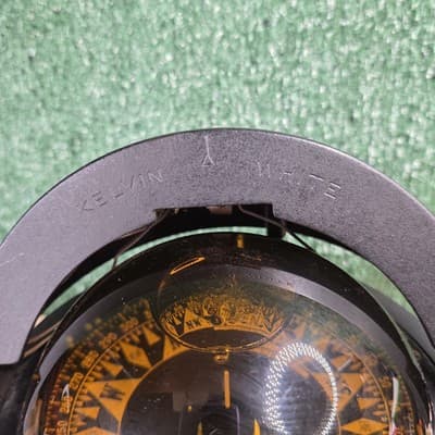 *FOR PARTS OR REPAIR* Kelvin White Constellation Binnacle Compass CB 9060 - Thumbnail 2