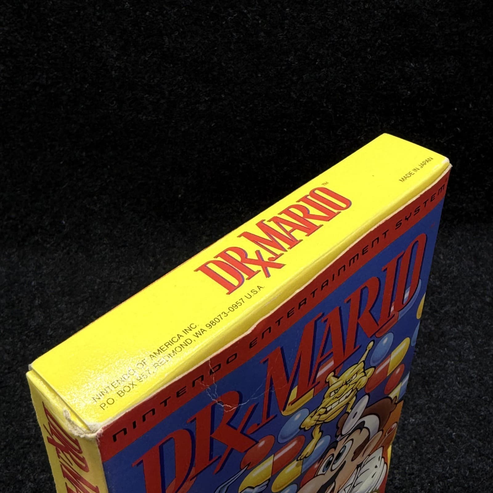 Dr. Mario (Nintendo NES, 1990) Multiplayer Complete Box Manual CIB - Thumbnail 3