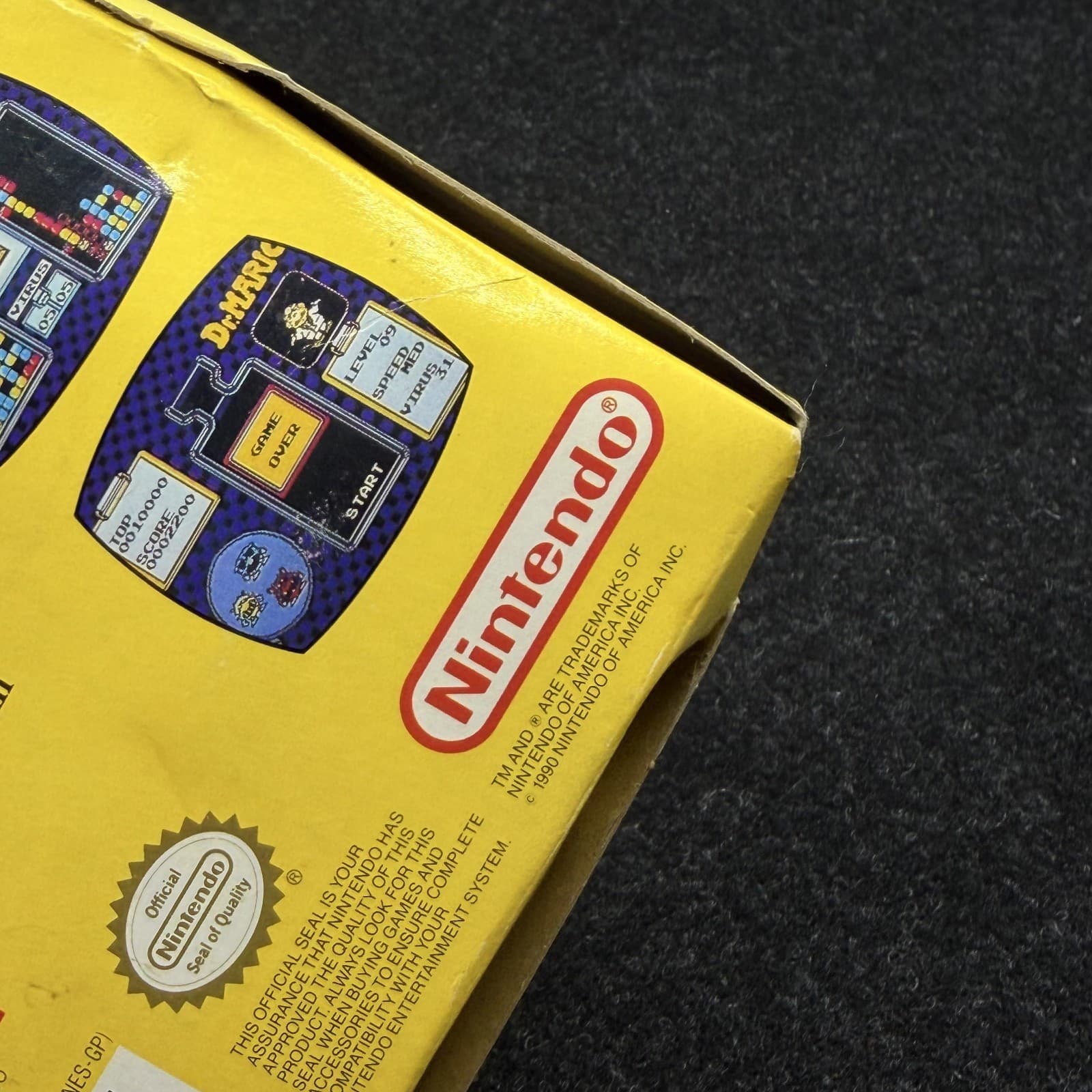 Dr. Mario (Nintendo NES, 1990) Multiplayer Complete Box Manual CIB - Thumbnail 8