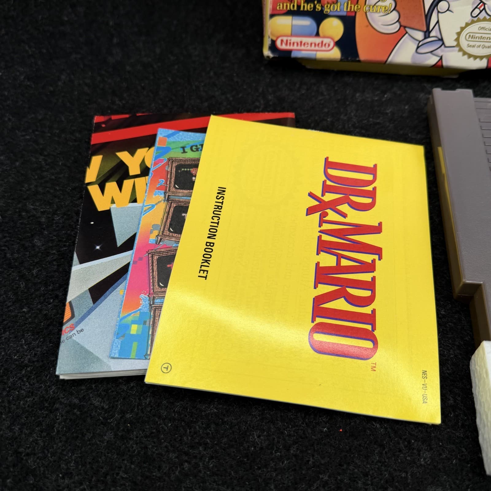 Dr. Mario (Nintendo NES, 1990) Multiplayer Complete Box Manual CIB - Thumbnail 9