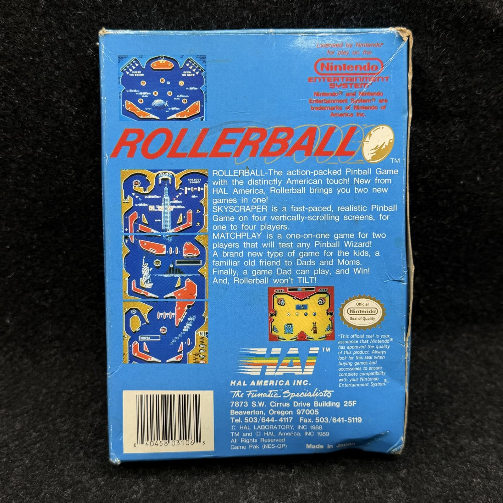 Rollerball - Nintendo Entertainment System NES BOX AND GAME ONLY NO MANUAL - Thumbnail 7
