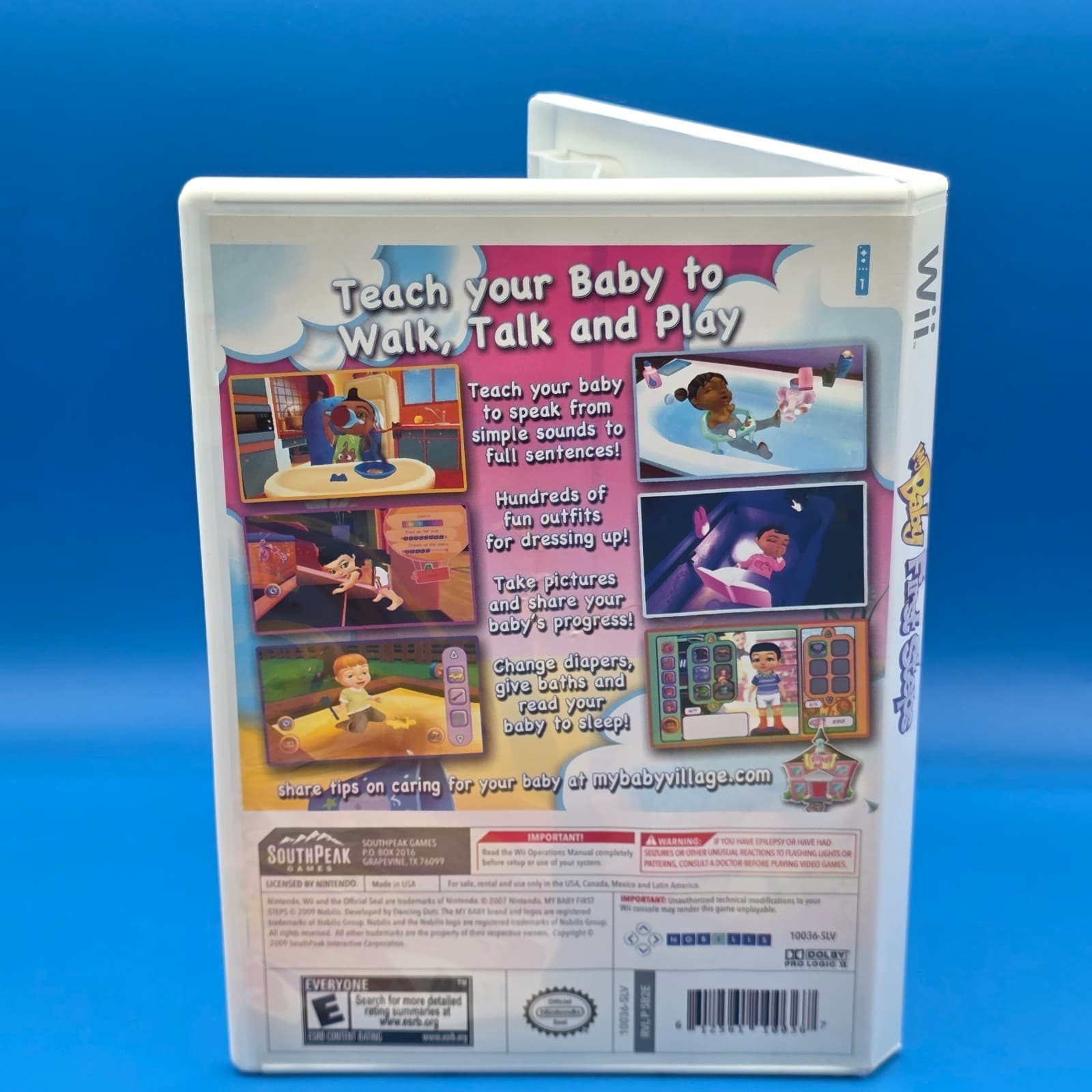 My Baby First Steps - Nintendo Wii CIB 20 - Thumbnail 4