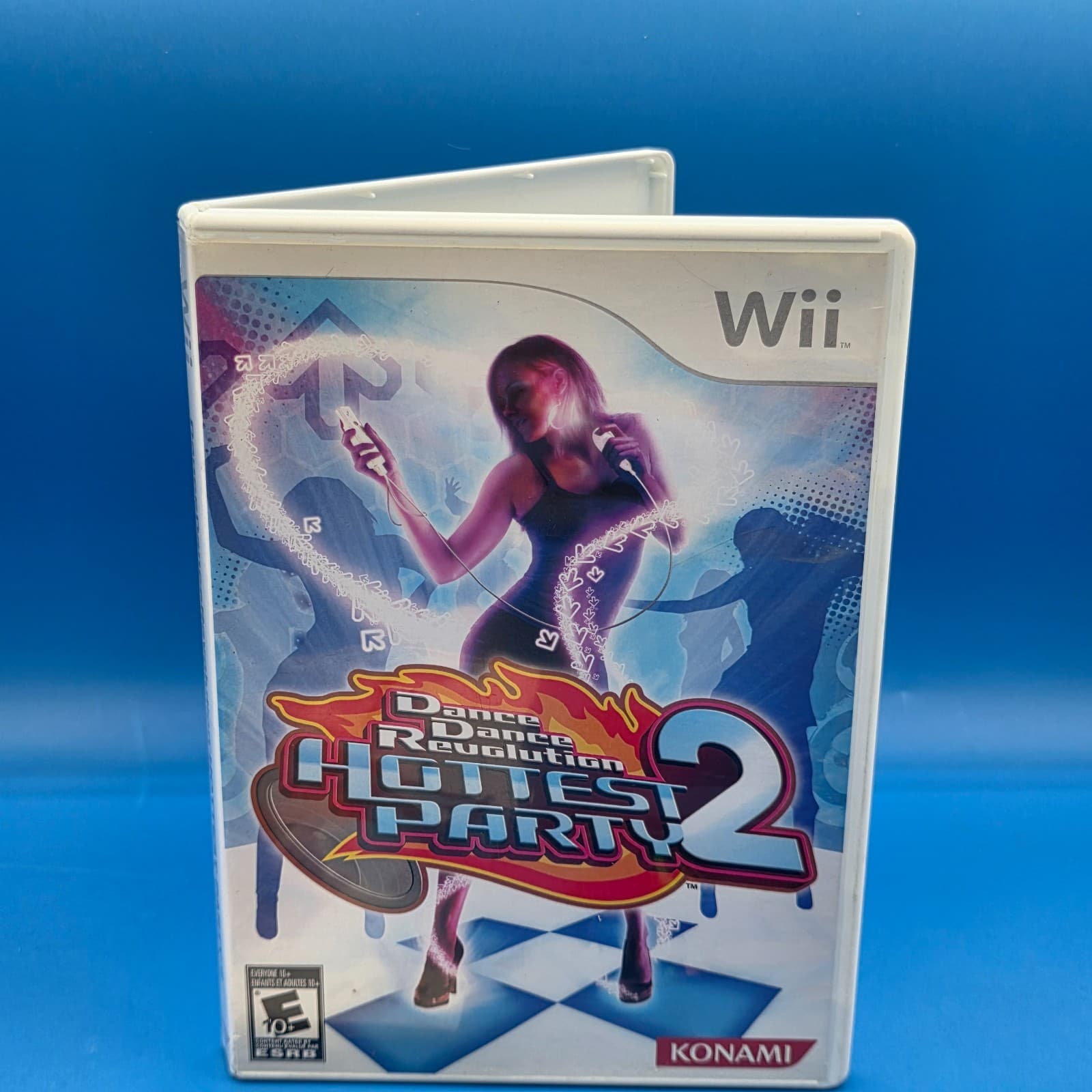 DDR Dance Dance Revolution Hottest Party 2 Nintendo Wii Game Complete CIB Tested - Thumbnail 3