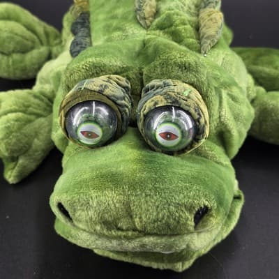 Toys R Us Animal Alley Crocodile Alligator 17" Plush Stuffed 2000 - Thumbnail 2
