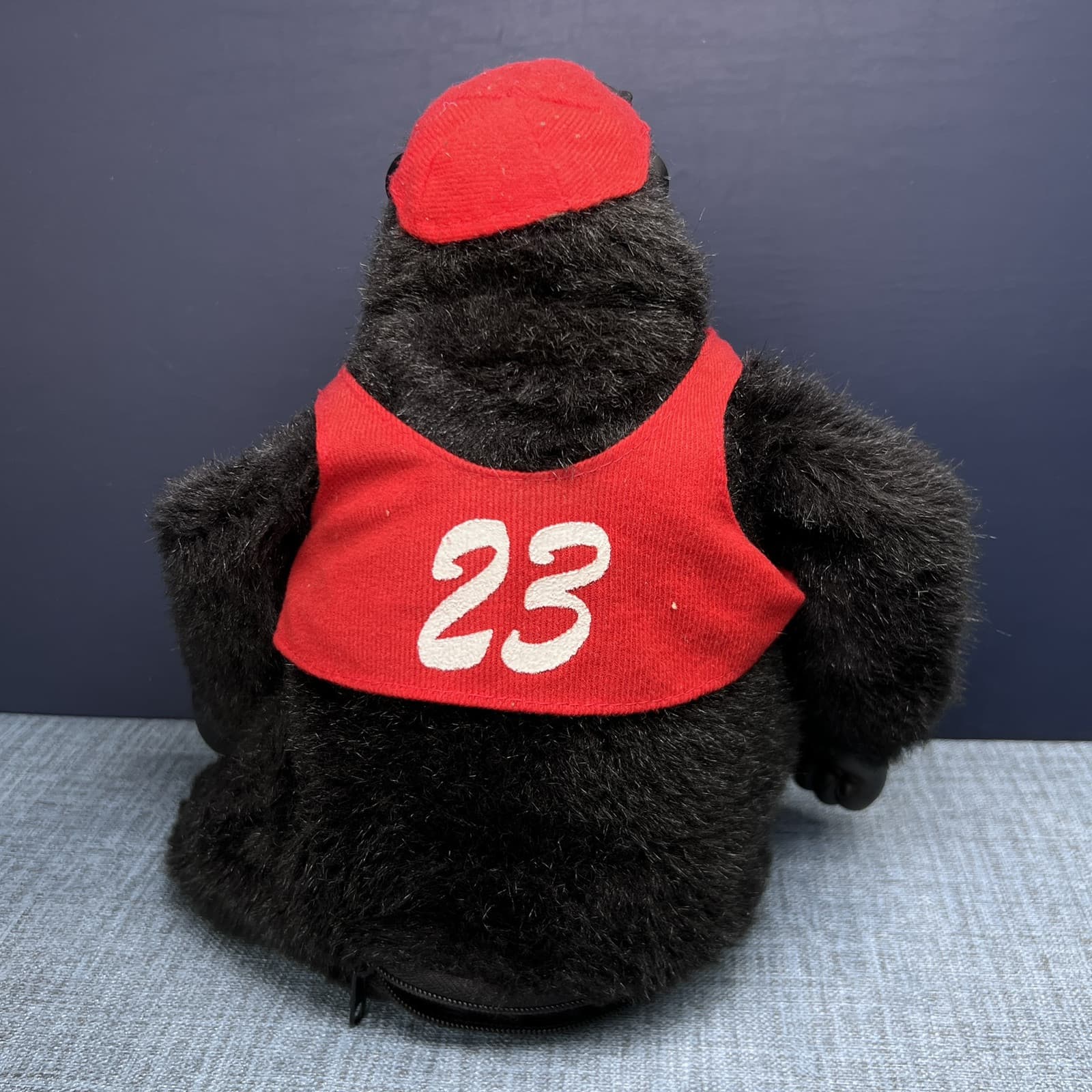 Vintage Magogo Gorilla Plush Toy Dancing Singing Retro Macarena Broken Foot - Thumbnail 5