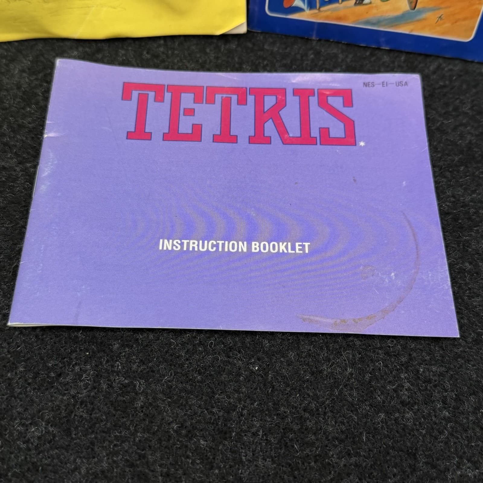 NES Manual Lot Of 3 Super Mario 3 Tetris Burger Time - Thumbnail 2