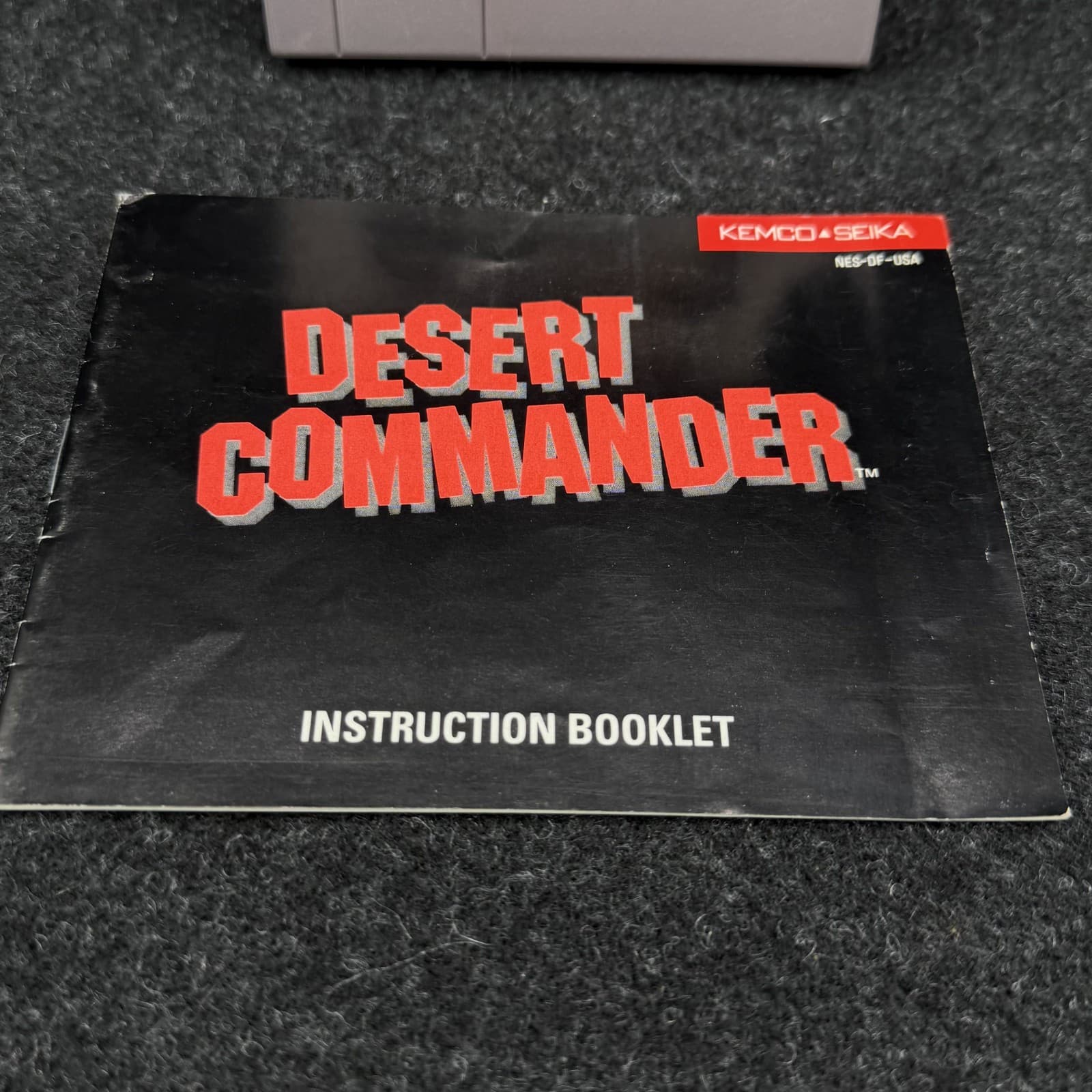 Desert Commander & Manual (Nintendo Entertainment System, 1985) NES - Thumbnail 2