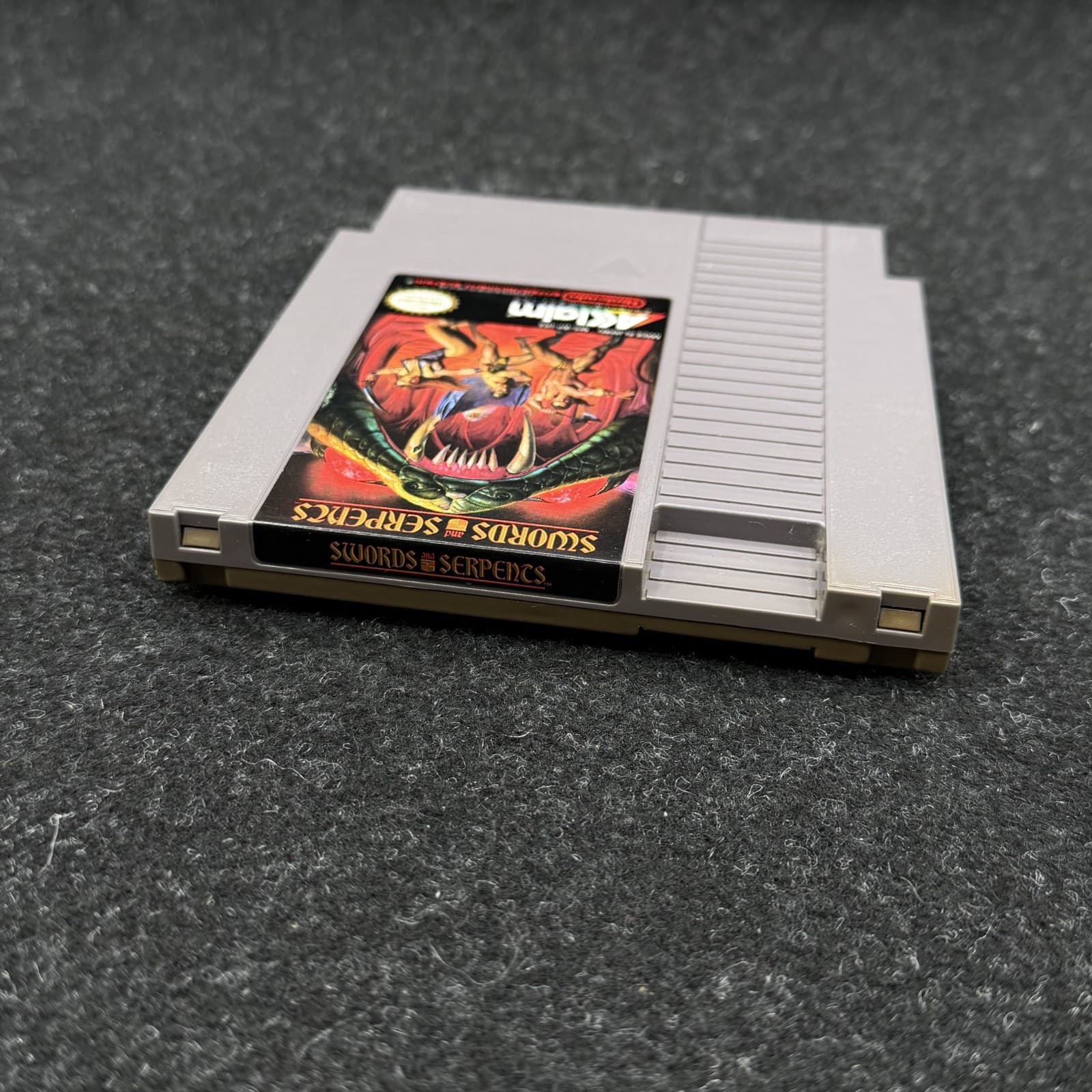 Swords and Serpents NES Nintendo Entertainment System 1990 and Poster - Thumbnail 5