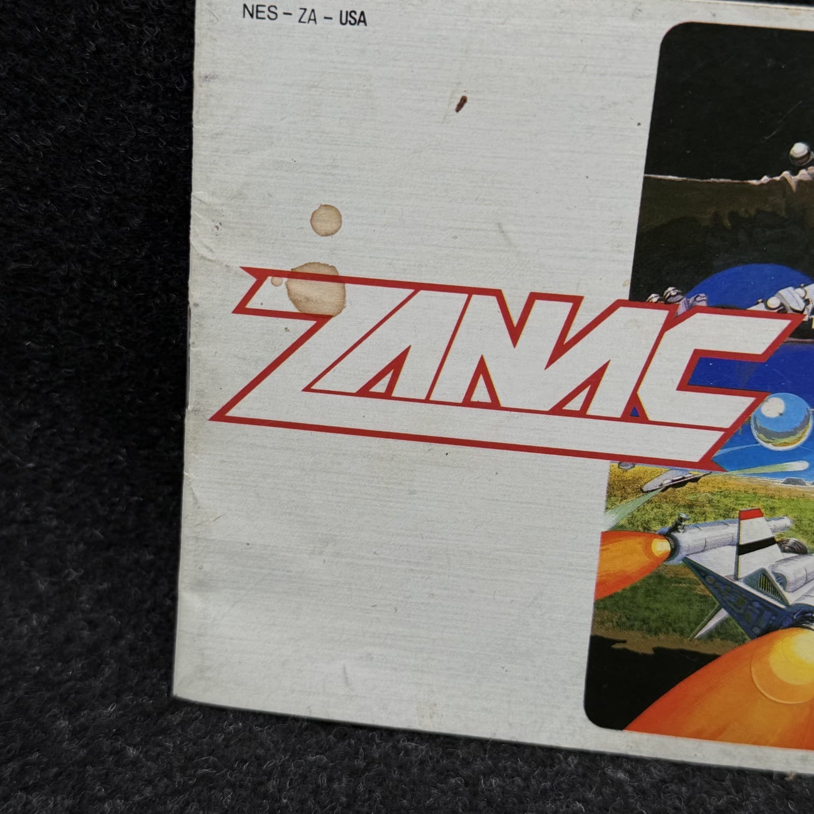 Nintendo NES Zanac Manual - Thumbnail 2