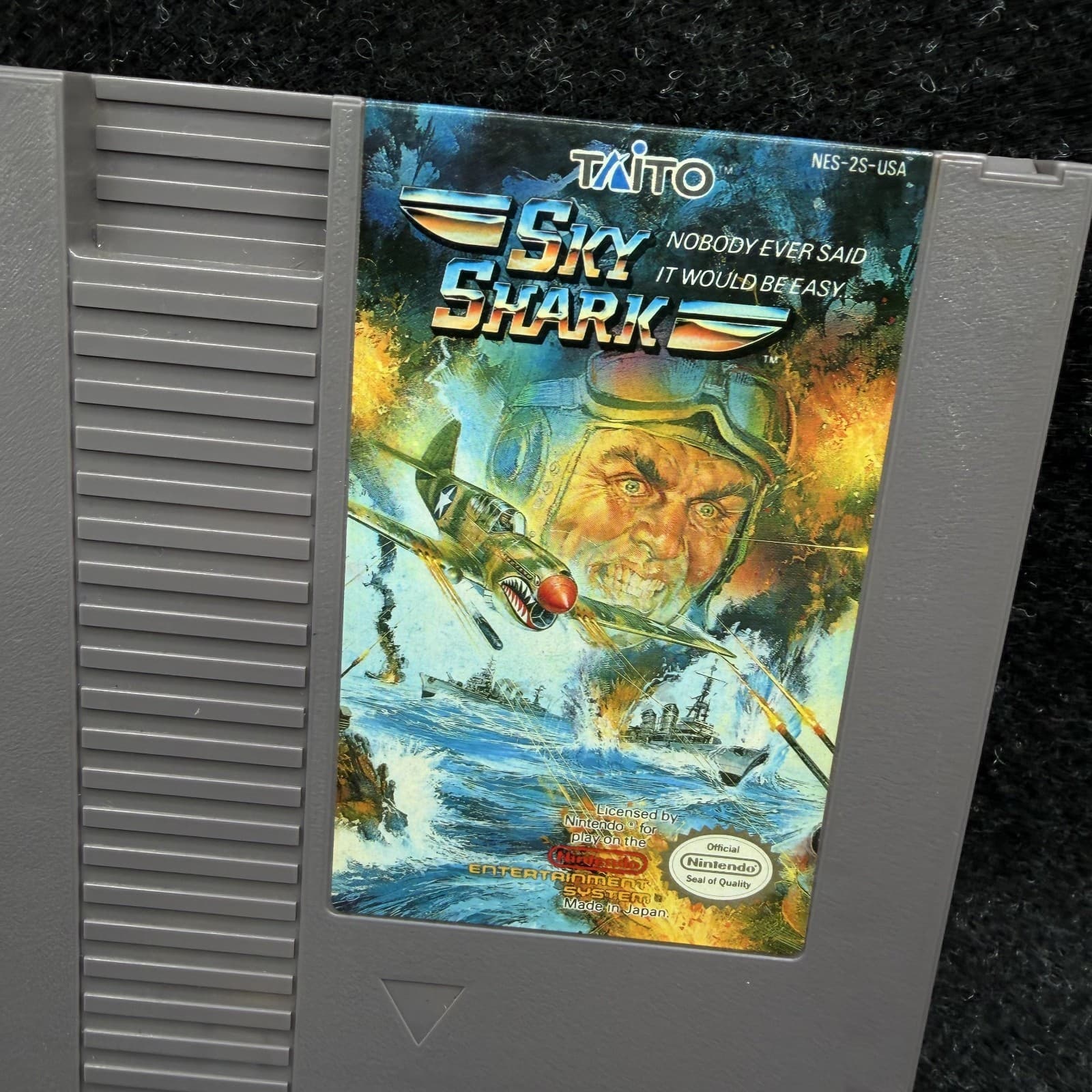 Sky Shark (1989) w/ Manual Nintendo Entertainment System NES Tested - Thumbnail 4