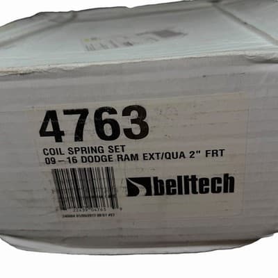 4763 Belltech Lowering Springs Front for Ram Truck 1500 Dodge 2500 3500 09-10 - Thumbnail 2