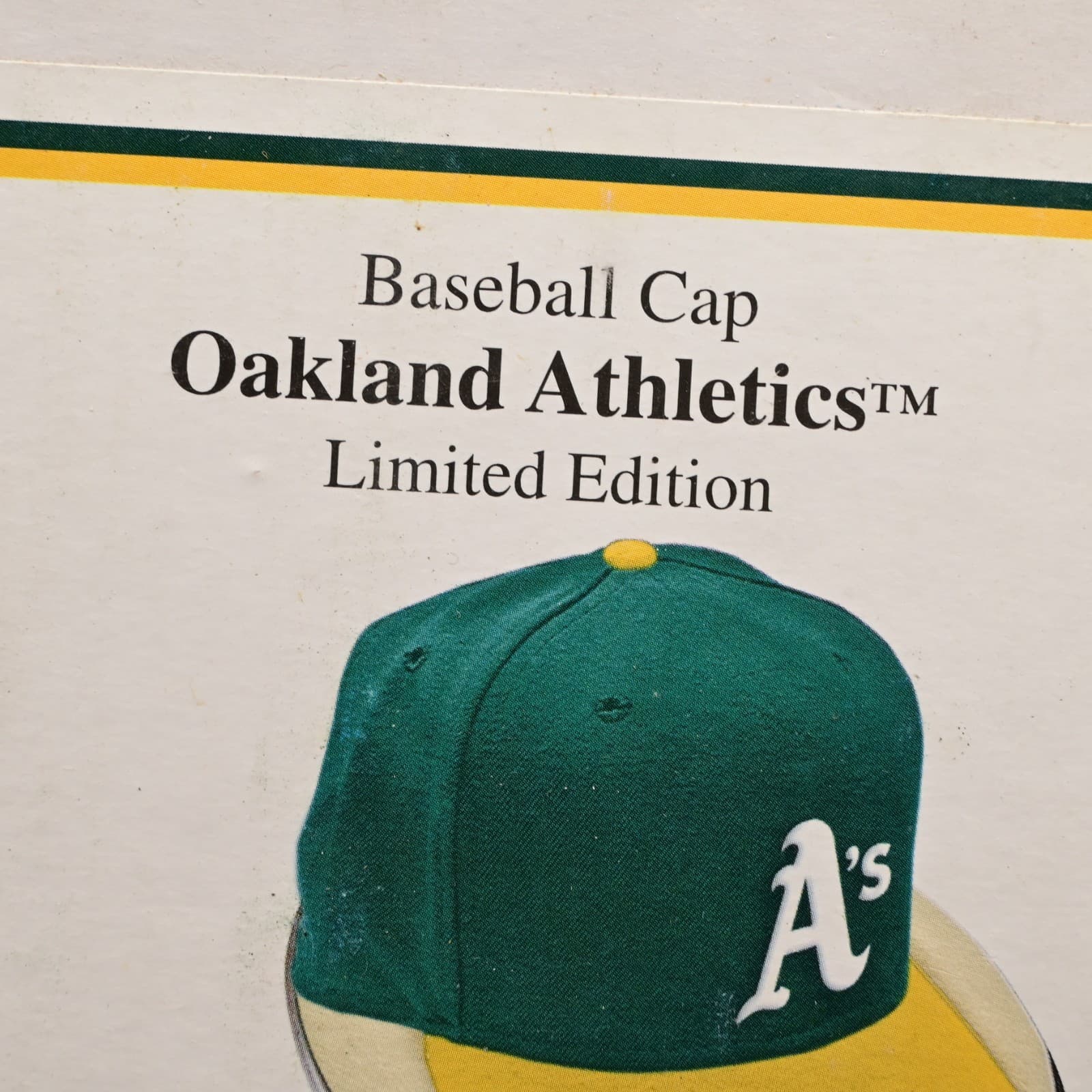 NIB 2004 BASEBALL CAP HAT OAKLAND ATHLETICS A'S MEMORY COMPANY ON BASE RD - Thumbnail 2
