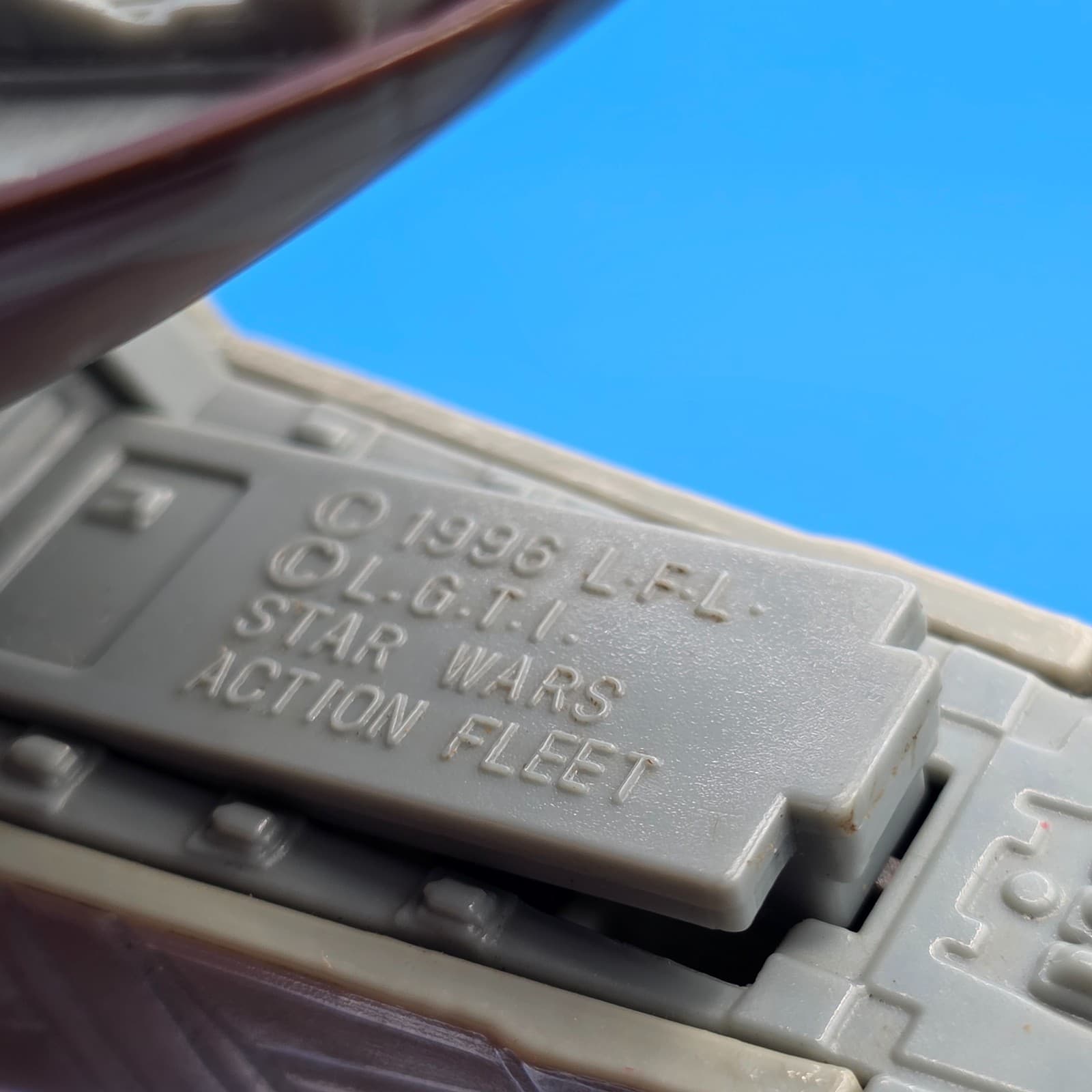 1996 Galoob Star Wars Action Fleet Micro Machines: Slave 1 - Thumbnail 3