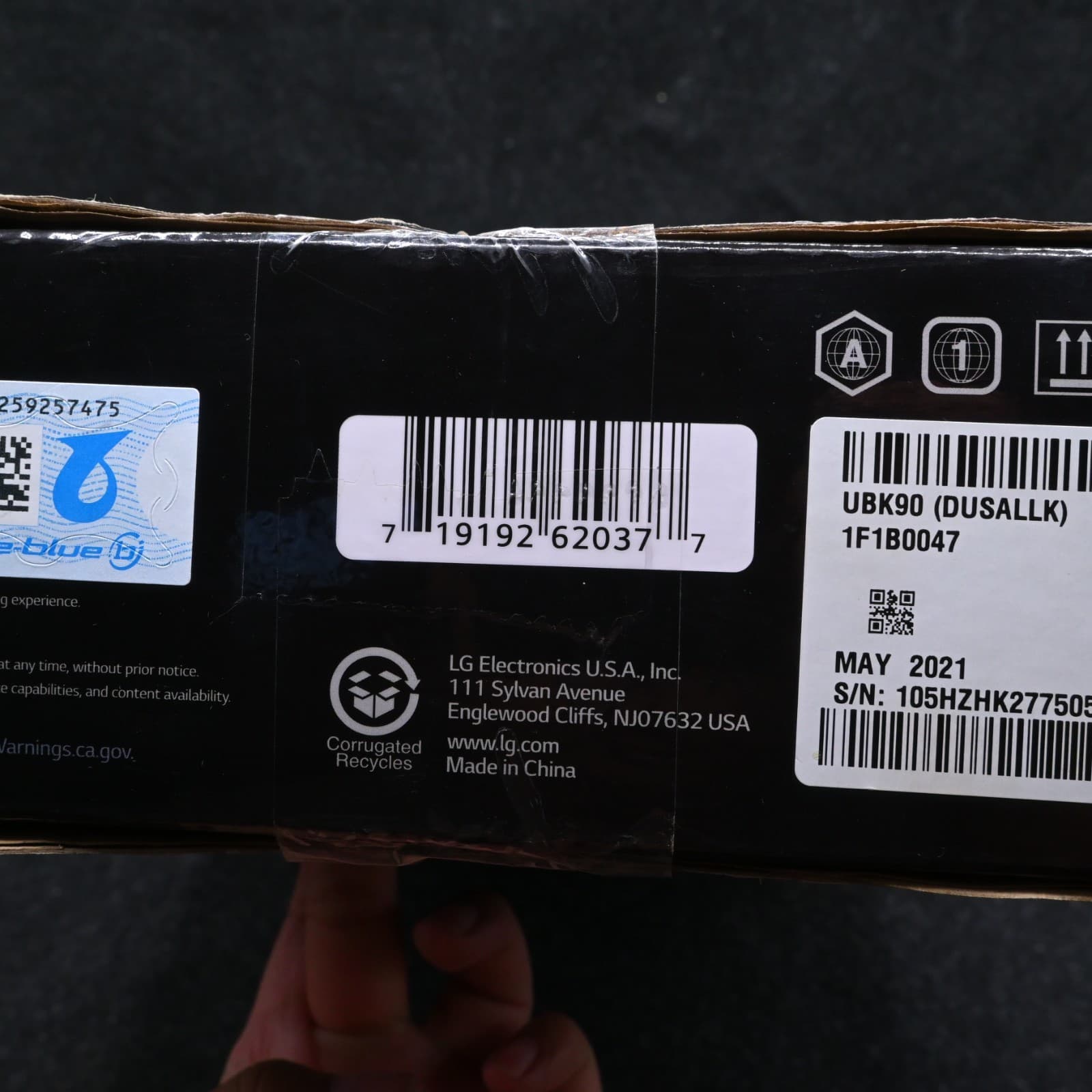 LG UBK90 4K Ultra-HD Blu-ray Disc Player with Dolby Vision New - Thumbnail 9