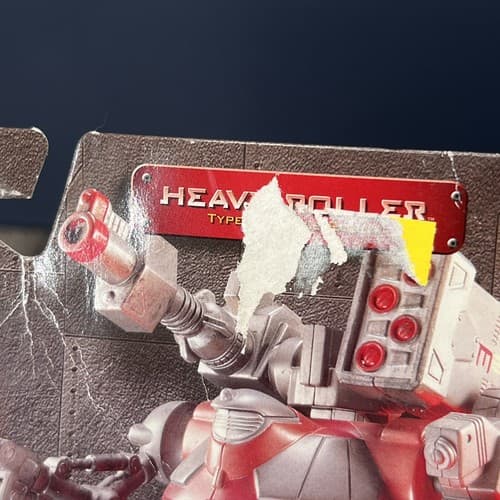 VTG 1999 BANDAI XYBER 9 NEW DAWN HEAVY ROLLER TYPE 2 BATTEL ROBOT MACHESTRO - Thumbnail 5