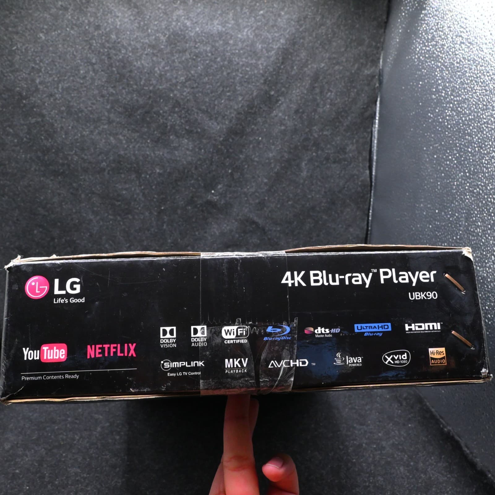 LG UBK90 4K Ultra-HD Blu-ray Disc Player with Dolby Vision New - Thumbnail 10