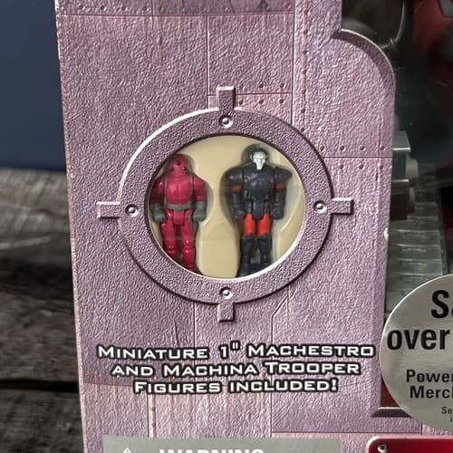 VTG 1999 BANDAI XYBER 9 NEW DAWN HEAVY ROLLER TYPE 2 BATTEL ROBOT MACHESTRO - Thumbnail 3