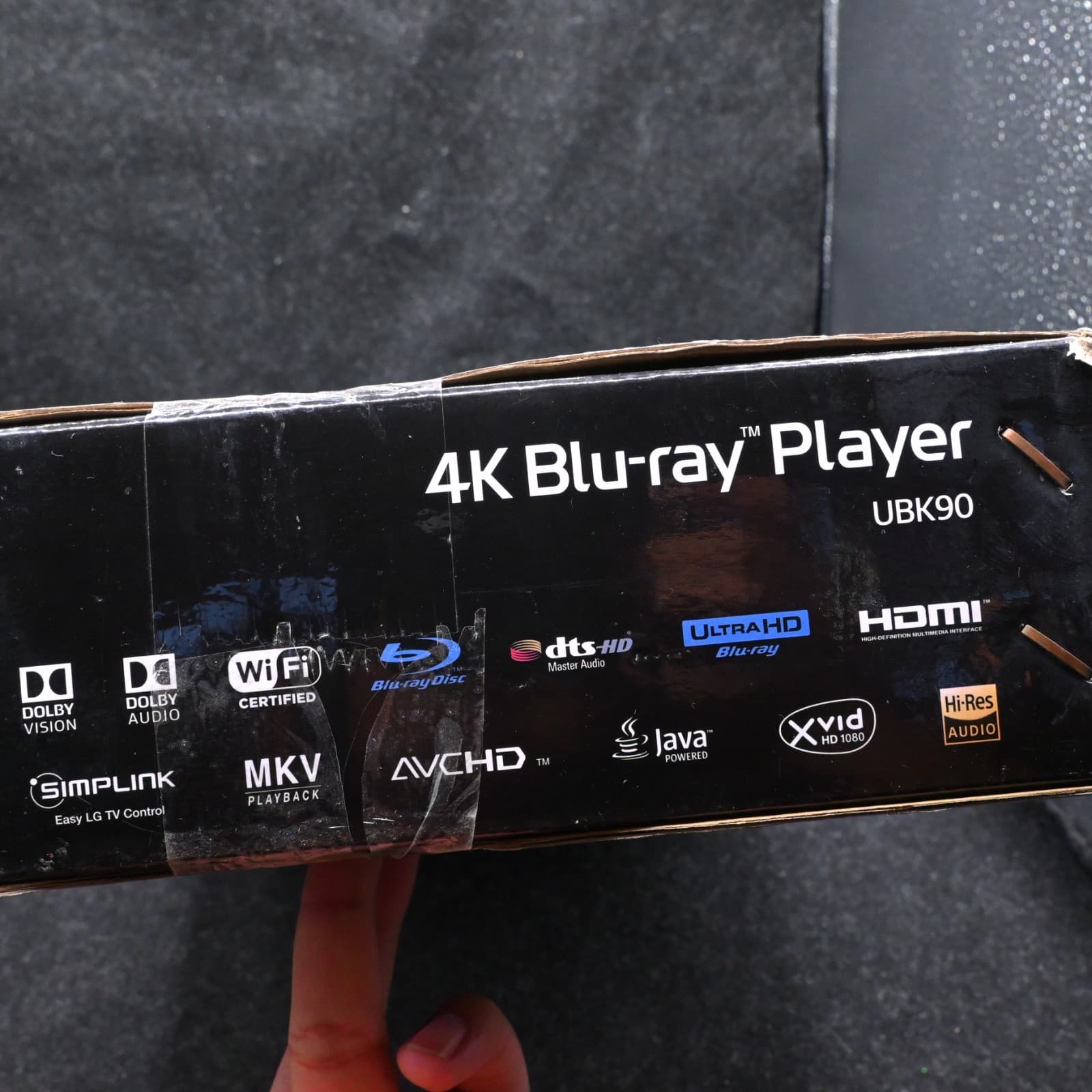 LG UBK90 4K Ultra-HD Blu-ray Disc Player with Dolby Vision New - Thumbnail 11
