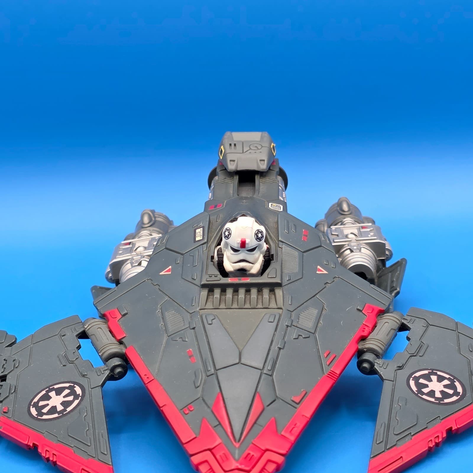 Star Wars POTF Cruise Missile Trooper Loose Action Figure Vehicle Kenner 1996 - Thumbnail 3