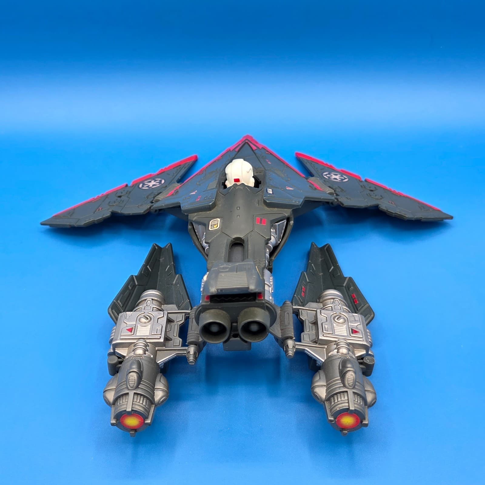Star Wars POTF Cruise Missile Trooper Loose Action Figure Vehicle Kenner 1996 - Thumbnail 7
