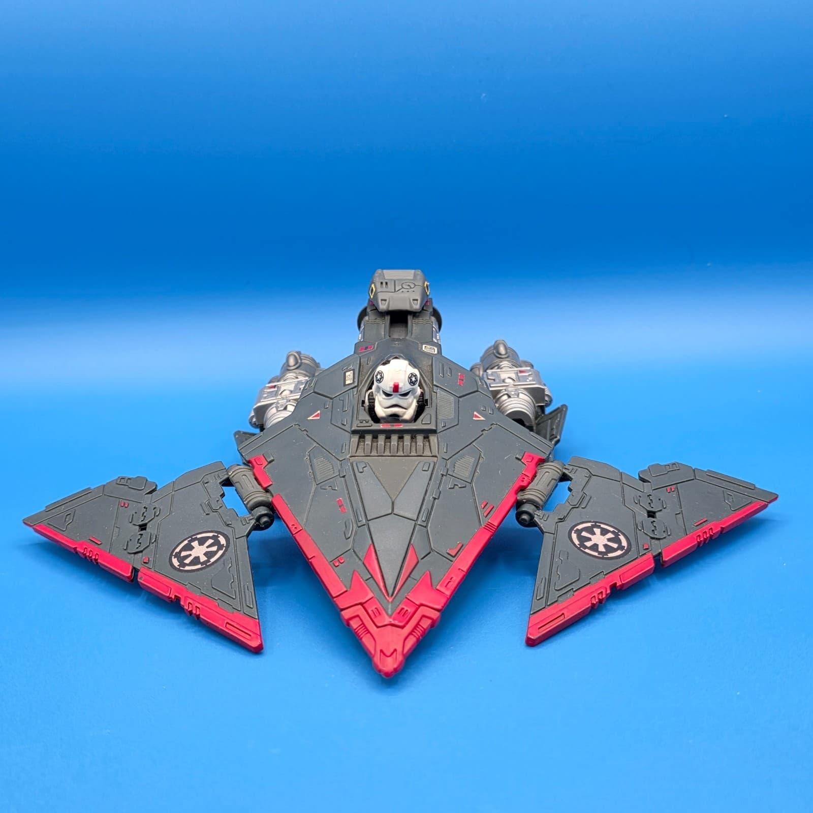 Star Wars POTF Cruise Missile Trooper Loose Action Figure Vehicle Kenner 1996 - Thumbnail 2